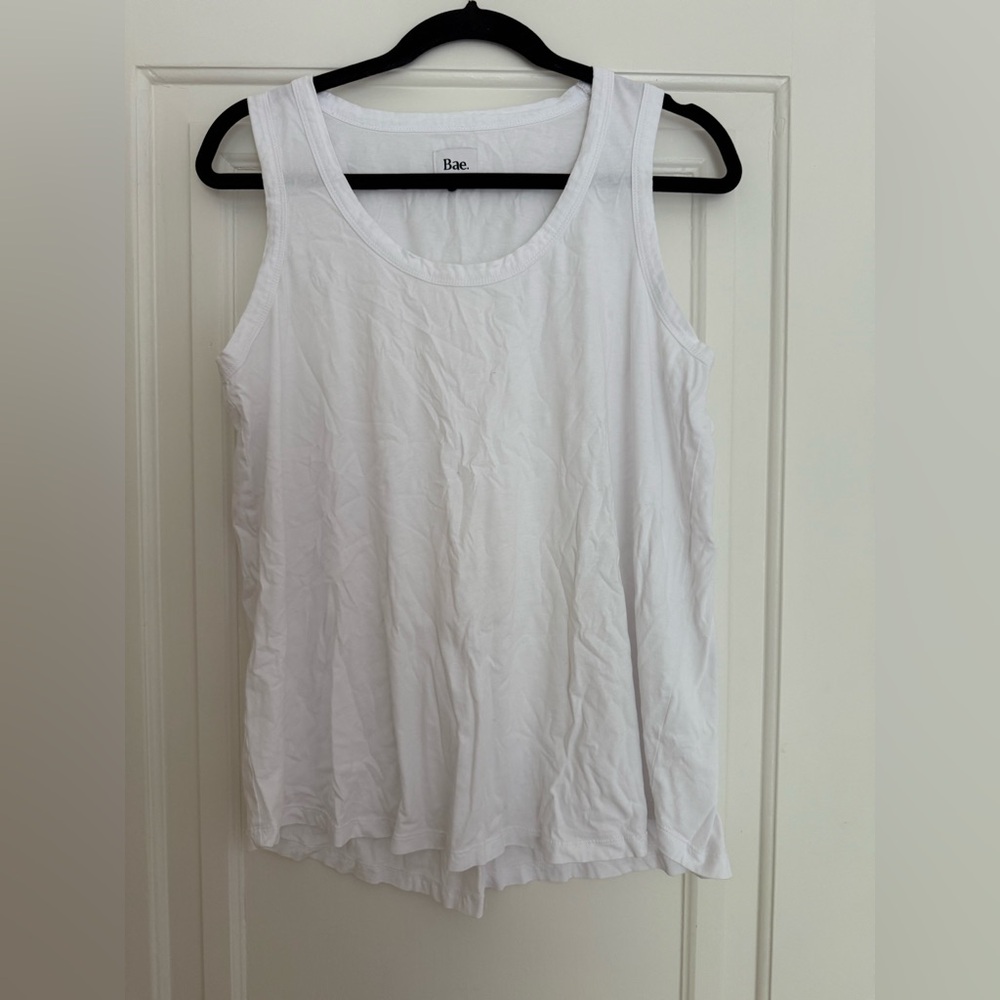 Bae maternity White Tank Top